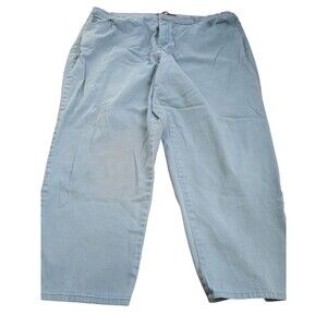 Gloria Vanderbilt Amanda Women's Blue Straight Stretch Denim Jeans 22W
